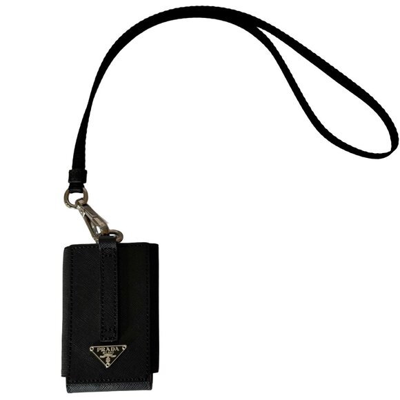 Prada Nylon Mini Tech Pouch with Strap  - Vintage early 2000s - Picture 1 of 9